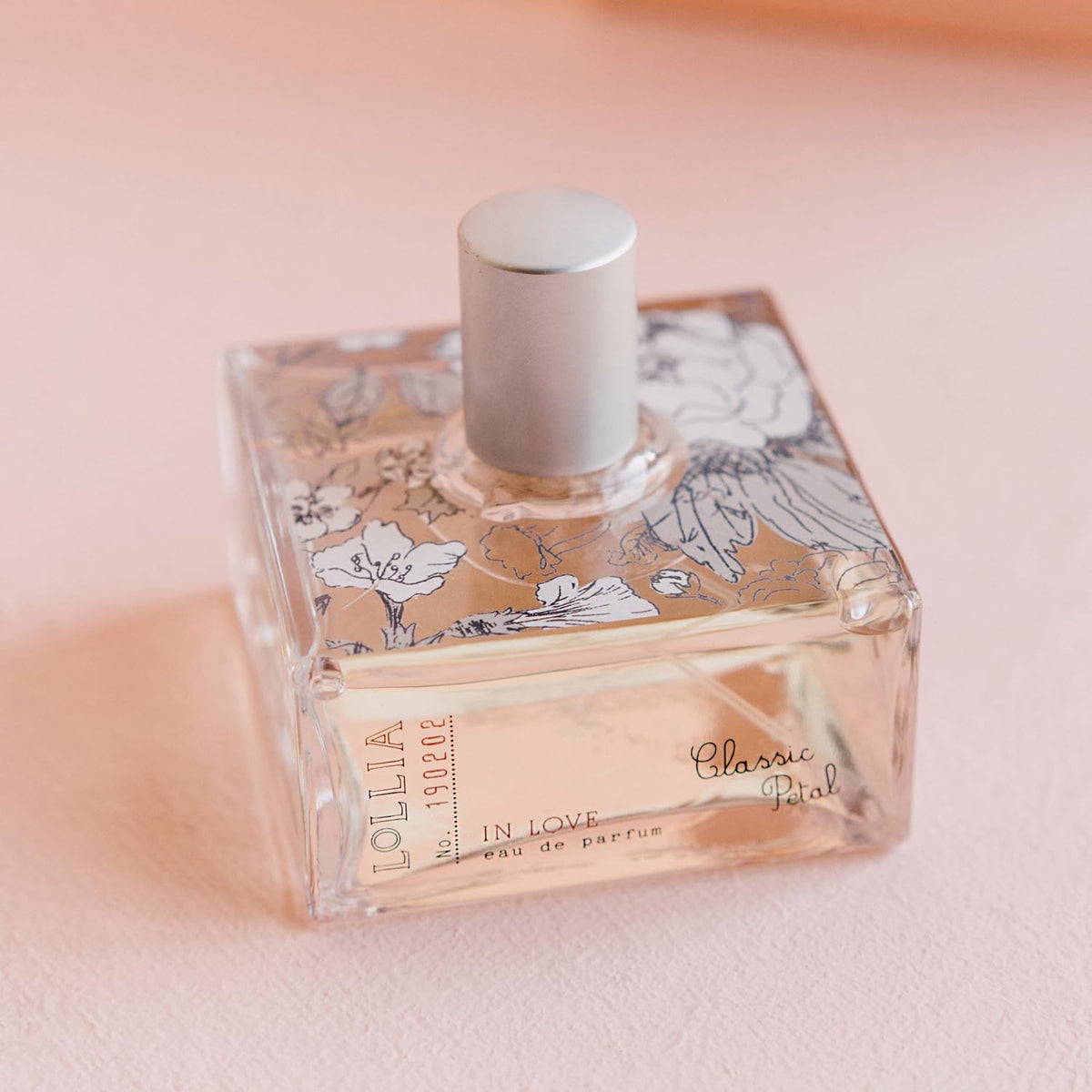 LOLLIA In Love Eau de Parfum 3.4 oz bottle close-up