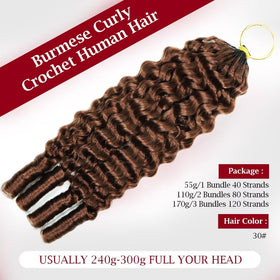 LOLLY HAIR Miracle Invisible Knots Crochet Hair in natural light