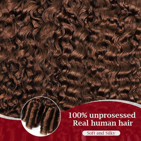 LOLLY HAIR Miracle Invisible Knots Crochet Hair installation process