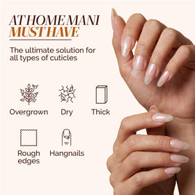 LONDONTOWN Fresh Glow Cuticle Remover with manicure tools