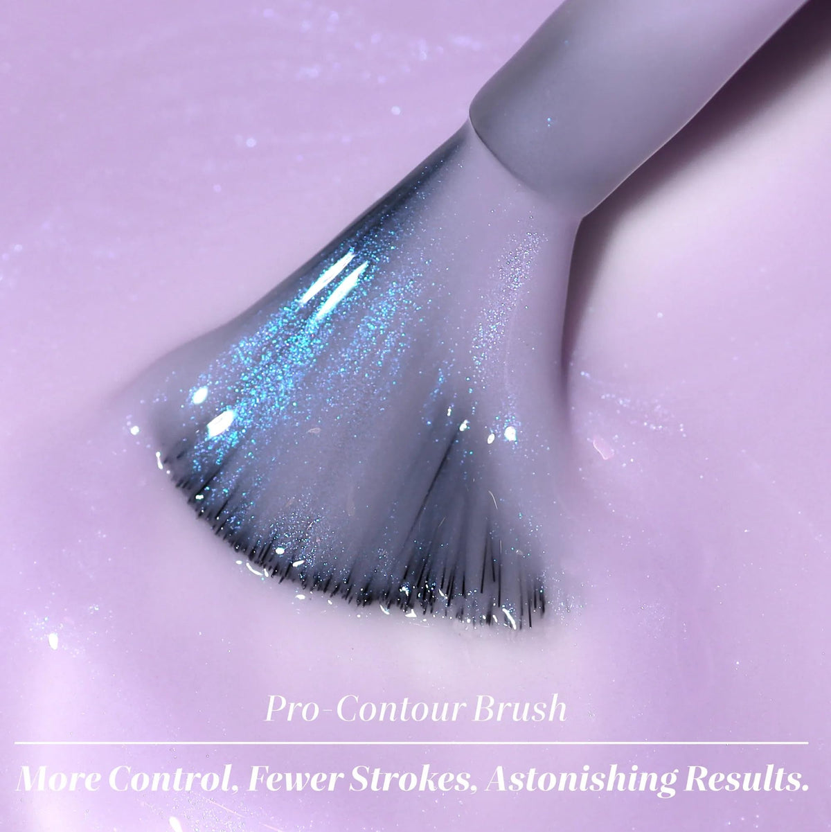 LONDONTOWN Illuminating Nail Concealer Lavender applied on nails