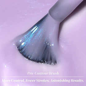 LONDONTOWN Illuminating Nail Concealer Lavender applied on nails
