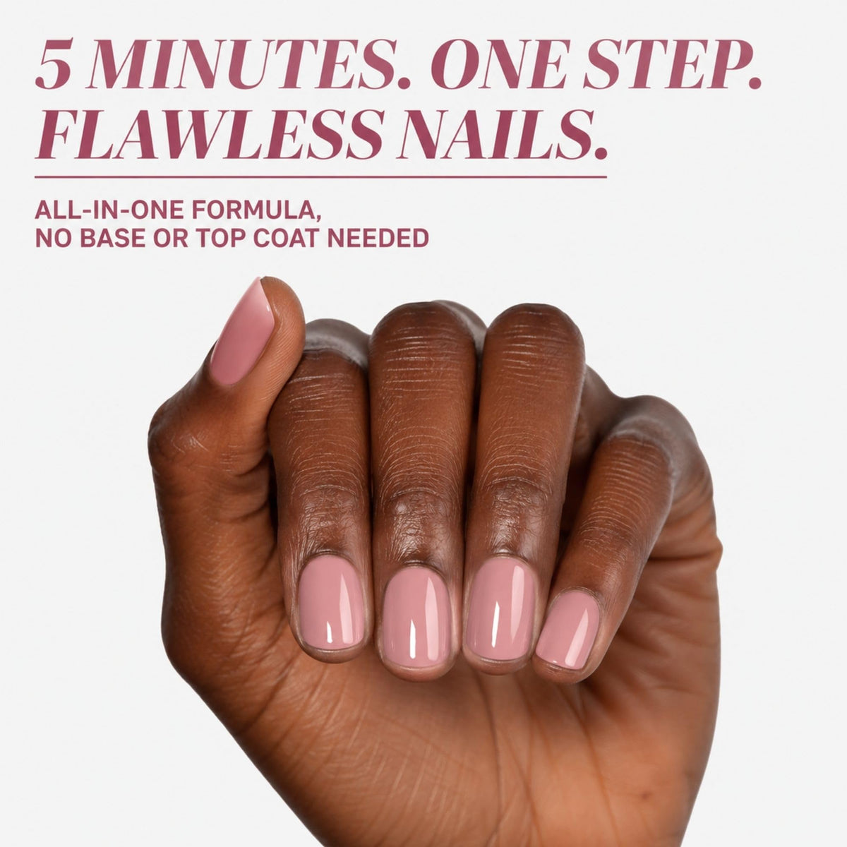 LONDONTOWN kur Perfecting Nail Veil applied on nails
