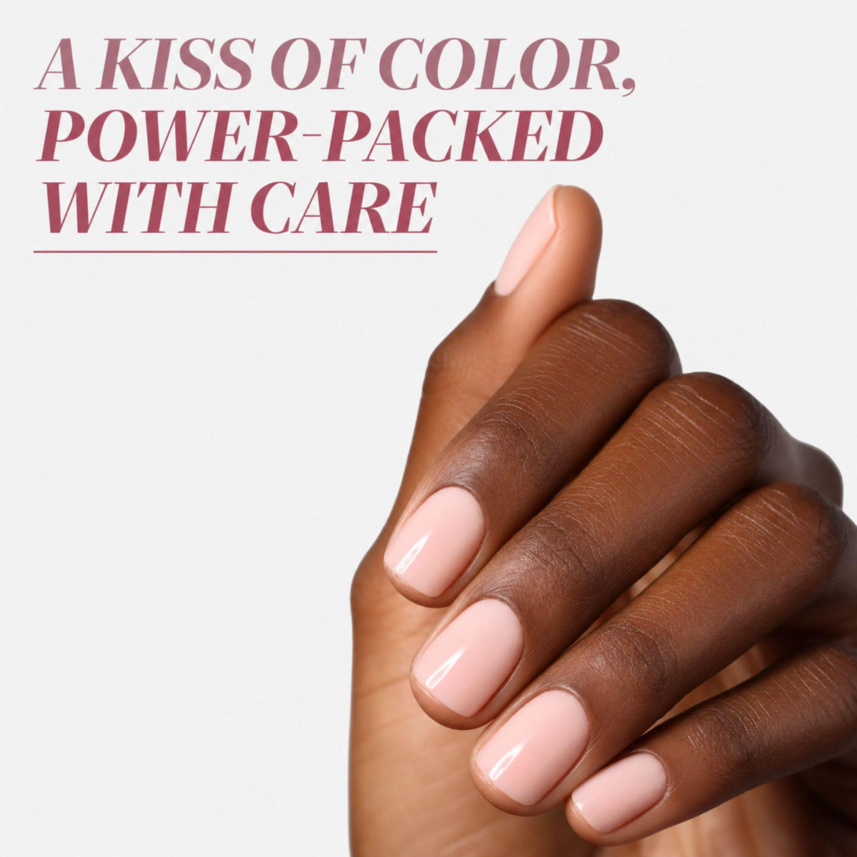 LONDONTOWN kur Perfecting Nail Veil Apricot Beige bottle side view