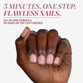LONDONTOWN kur Perfecting Nail Veil Dusty Rose Tint packaging