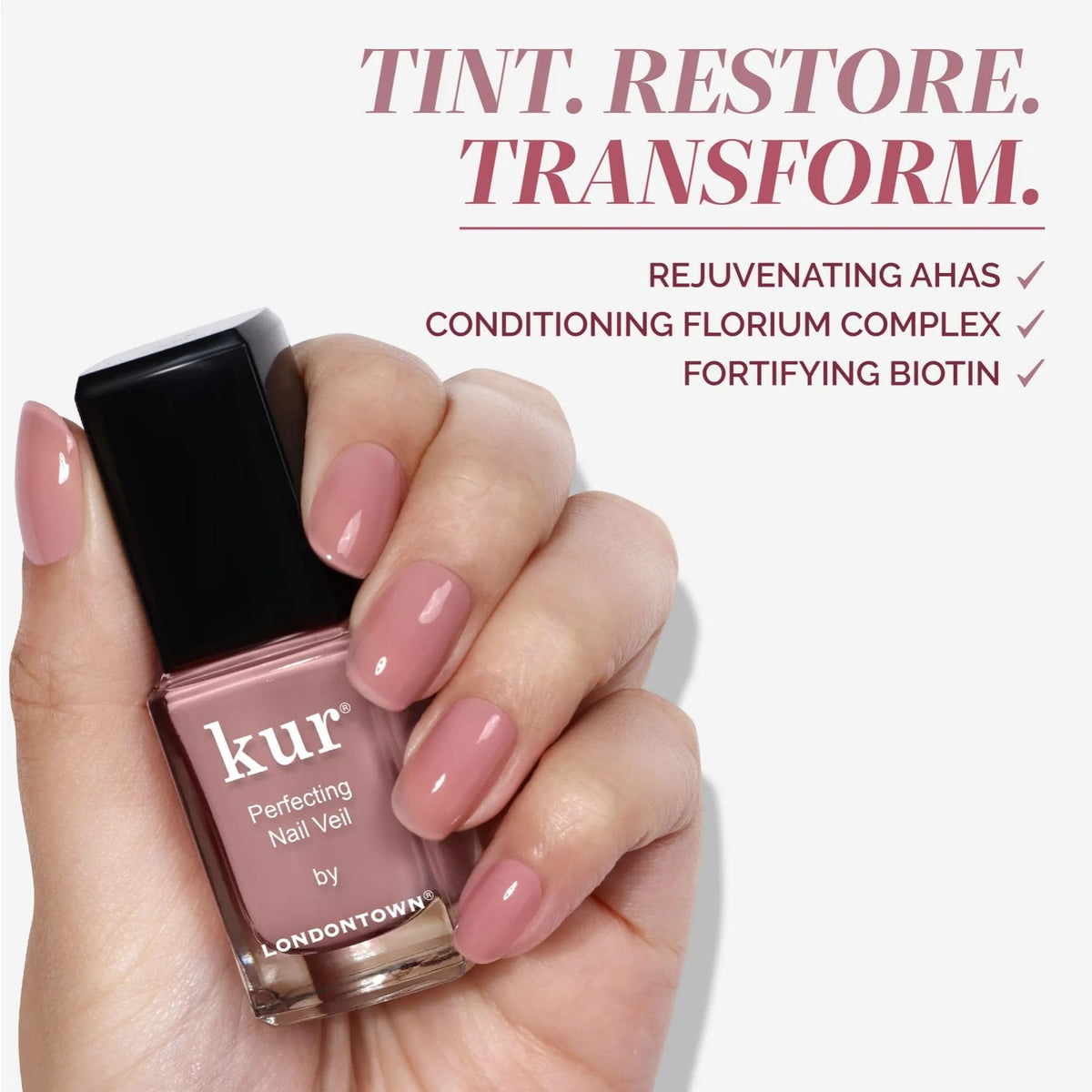 LONDONTOWN kur Perfecting Nail Veil packaging