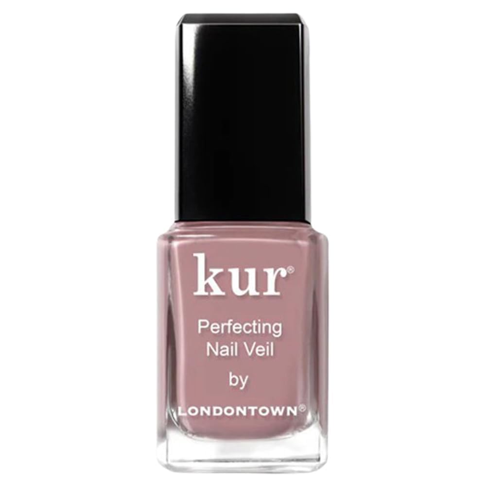LONDONTOWN kur Perfecting Nail Veil Violet Mauve Tint front view