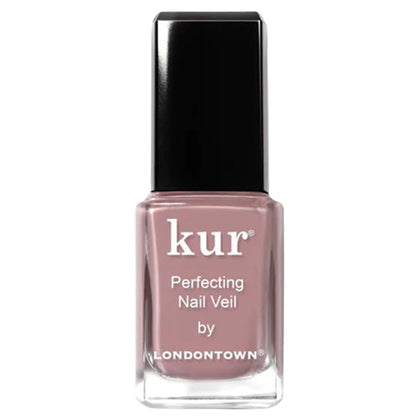 LONDONTOWN kur Perfecting Nail Veil Violet Mauve Tint front view