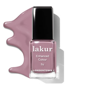 LONDONTOWN lakur Nail Polish Bell Flower on nails