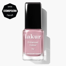 LONDONTOWN lakur Nail Polish Berry Nude bottle with brush