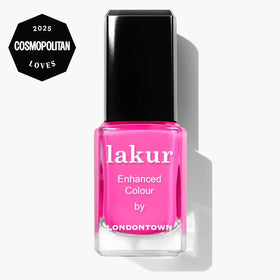 LONDONTOWN Lakur Nail Polish Berry Punch bottle with cap