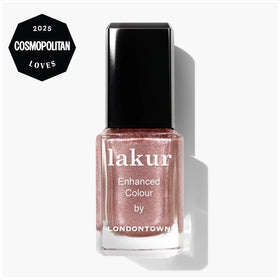 LONDONTOWN lakur Nail Polish Brown shade front view