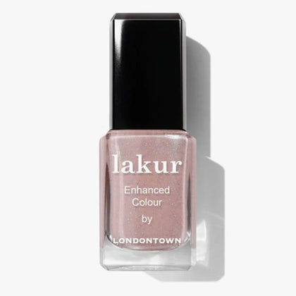 LONDONTOWN lakur Nail Polish Champagne in Bed front view
