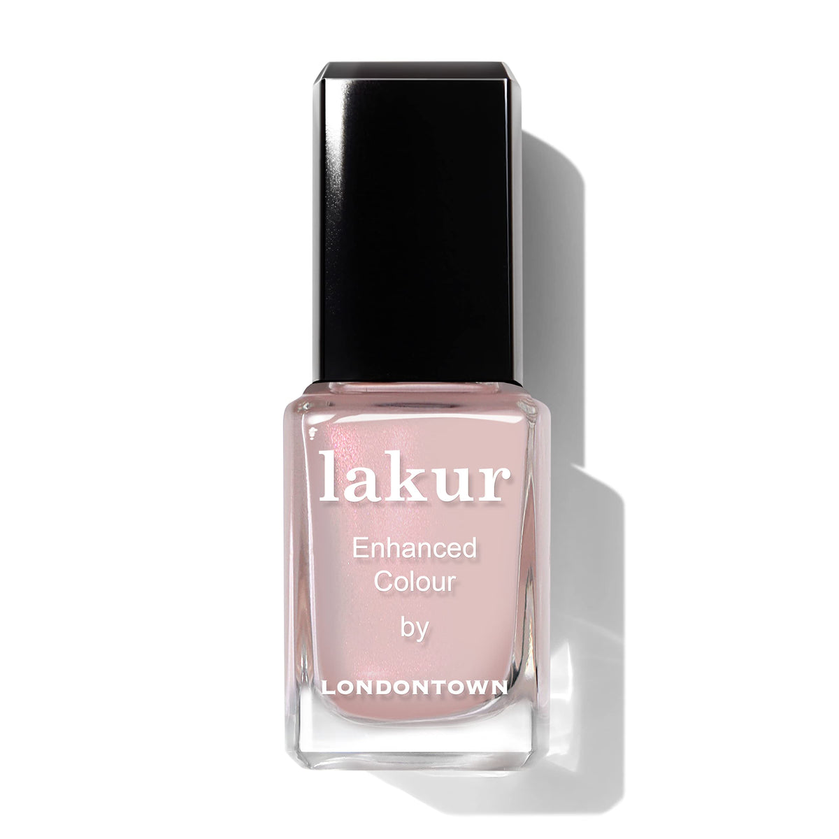 LONDONTOWN lakur Nail Polish Dream Scene front view showing pink and purple shades