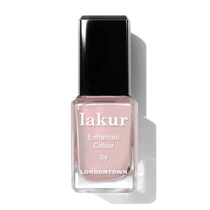 LONDONTOWN lakur Nail Polish Dream Scene front view showing pink and purple shades