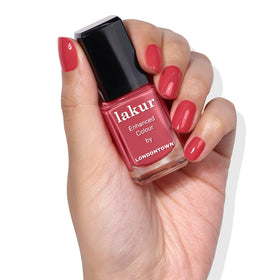 LONDONTOWN lakur Nail Polish Flushed Cheeks packaging display