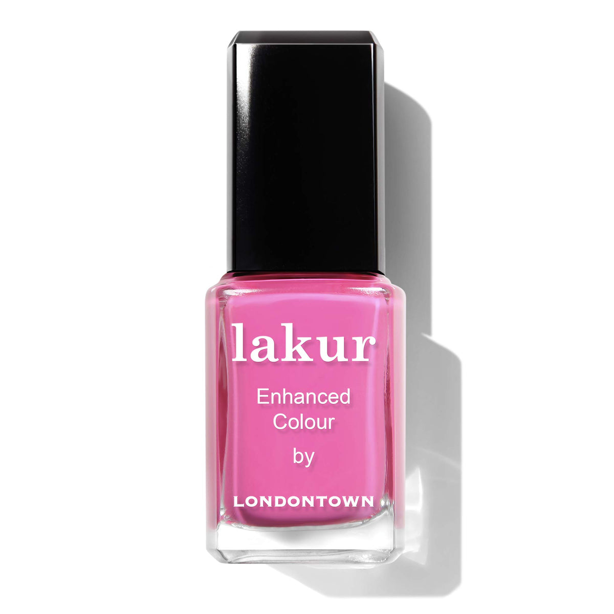 LONDONTOWN lakur Nail Polish Fruit-Tella with base and top coat