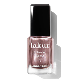 LONDONTOWN lakur Nail Polish Kissed by Rose Gold front view