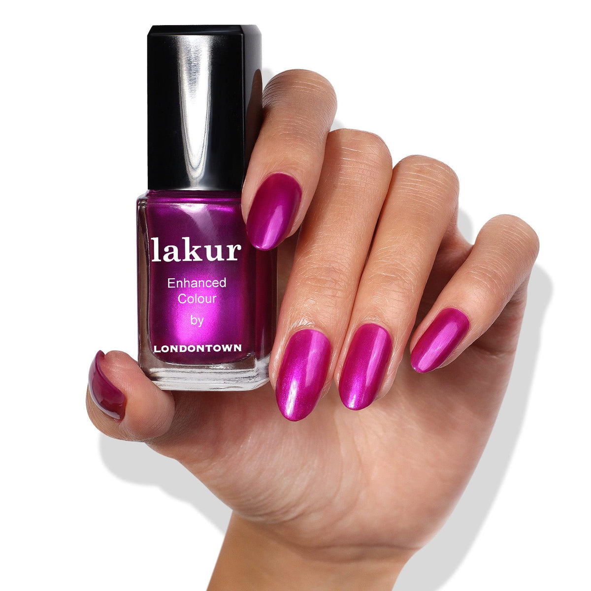 LONDONTOWN lakur Nail Polish Let's Dance! in lifestyle setting