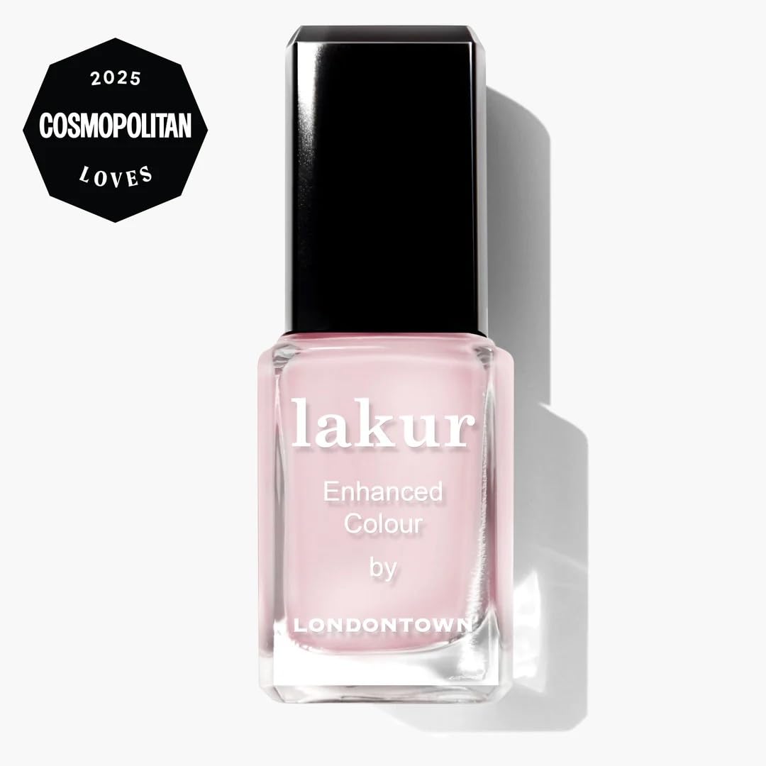 LONDONTOWN lakur Nail Polish Macaroon at Noon side view