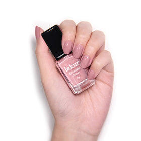 LONDONTOWN lakur Nail Polish Mauve Over on nails with shine