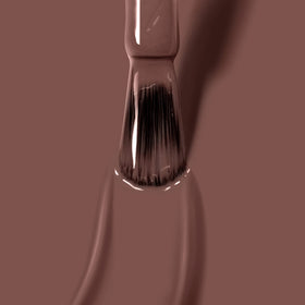 LONDONTOWN lakur Nail Polish Mudslide brush close-up