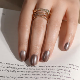 LONDONTOWN lakur Nail Polish Nightcap bottle side view