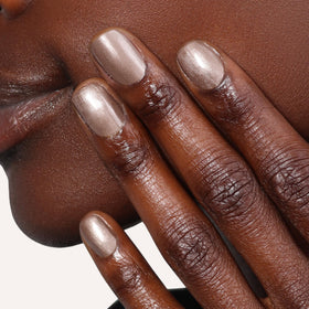 LONDONTOWN lakur Nail Polish Nightcap on a nail art display