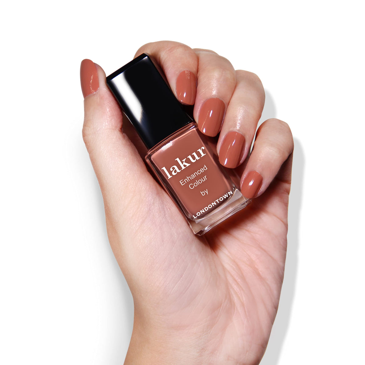 LONDONTOWN lakur Nail Polish Pecan Pie packaging