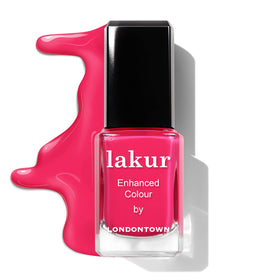 LONDONTOWN lakur Nail Polish Queen of Hearts in packaging