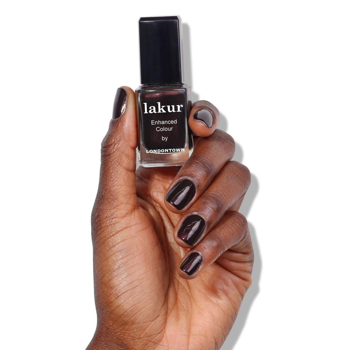 LONDONTOWN lakur Nail Polish Spilled Wine bottle with brush