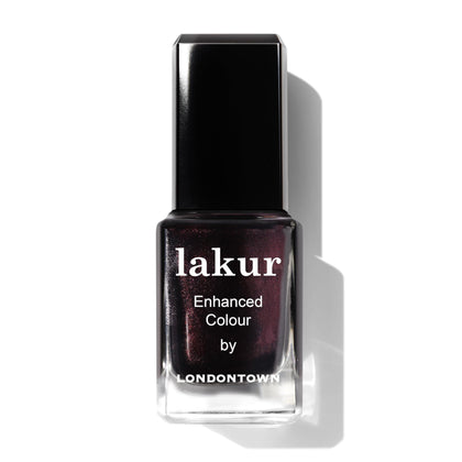 LONDONTOWN lakur Nail Polish Spilled Wine front view