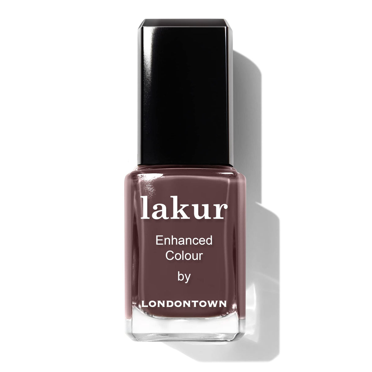 LONDONTOWN lakur Nail Polish Teak with base and top coat