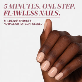 LONDONTOWN Nail Veil applied on nails showing sheer colour