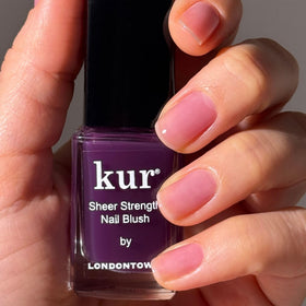 LONDONTOWN Sheer Strength Nail Blush bottle side view