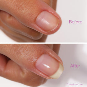 LONDONTOWN Sheer Strength Nail Blush close-up of jelly-like texture