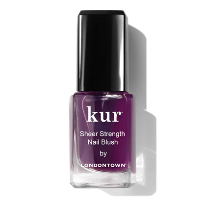 LONDONTOWN Sheer Strength Nail Blush front view, Concord colour