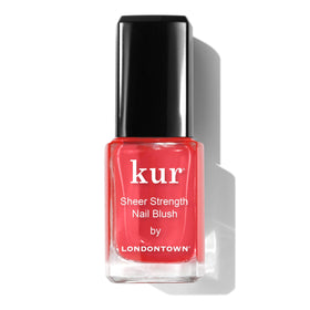 LONDONTOWN Sheer Strength Nail Blush Poppy front view