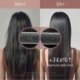 LONGTAKE Hair Fragrance Oil Black Tea & Fig back label