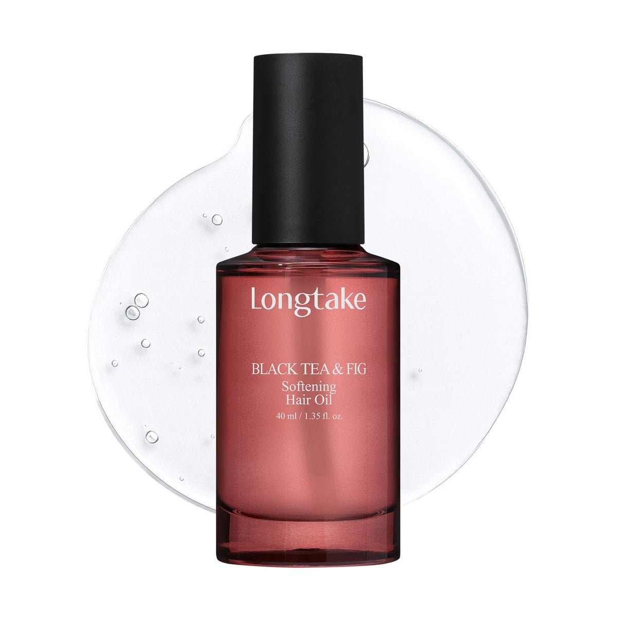 LONGTAKE Hair Fragrance Oil Black Tea & Fig front view