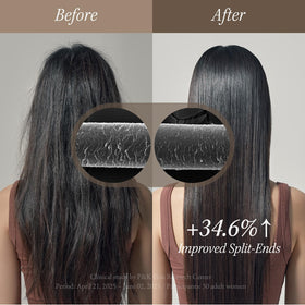 LONGTAKE Hair Fragrance Oil Sandalwood application on hair