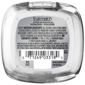 Loreal True Match Powder Foundation N5 Medium in natural light