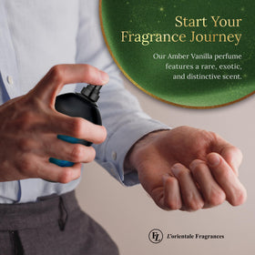 LOrientale Fragrances Night De Paris in lifestyle setting