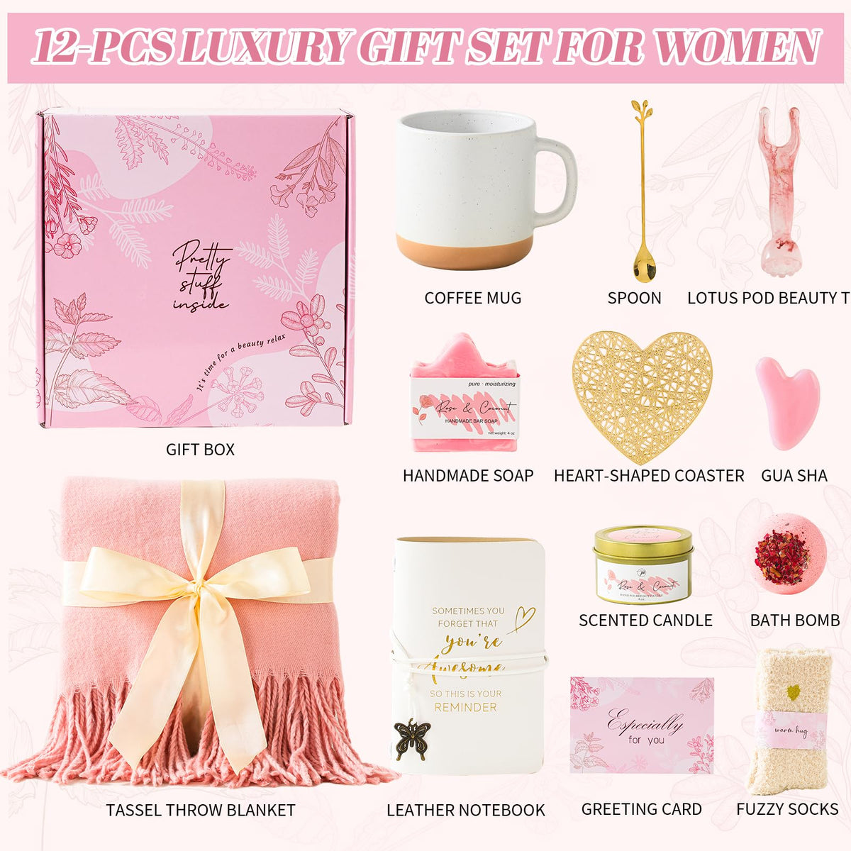 Lotus pod beauty wand included in the peacoeye gift set