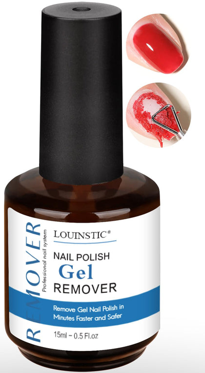 LOUINSTIC Gel Polish Remover 15ml bottle front view
