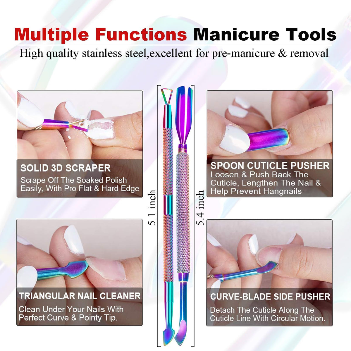 LOUINSTIC Gel Polish Remover Kit packaging front view