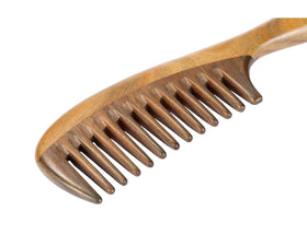 Louise Maelys Wooden Wide Tooth Hair Comb packaging