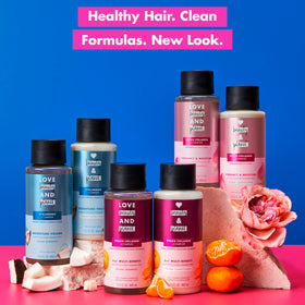 Love Beauty And Planet 5-in-1 Conditioner with natural ingredients display