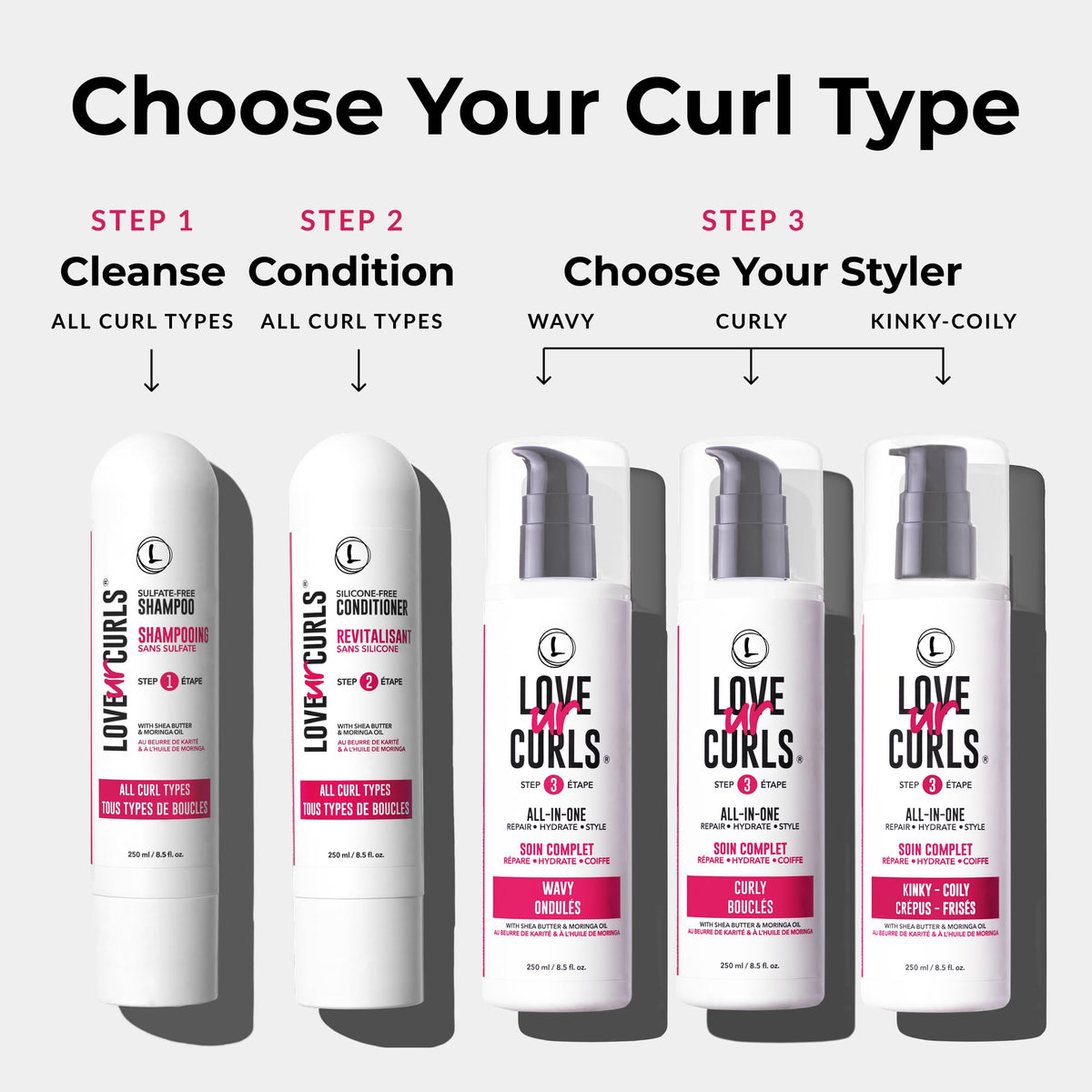 Love Ur Curls All-in-One Styler application demonstration