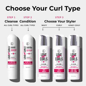 Love Ur Curls All-in-One Styler application demonstration